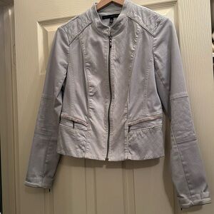 White House Black Market light grey jacket